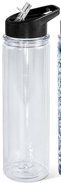18oz Snow Globe Water Bottle