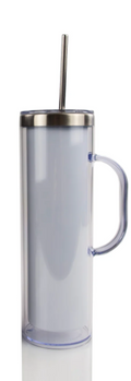 20 oz Stainless Snow Glow Tumbler w/ Handle